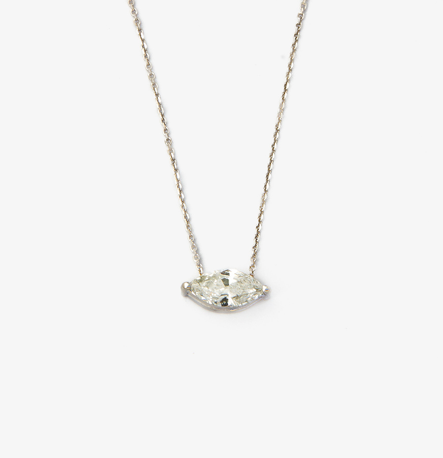 The Marquise Diamond Necklace – 1.40cttw