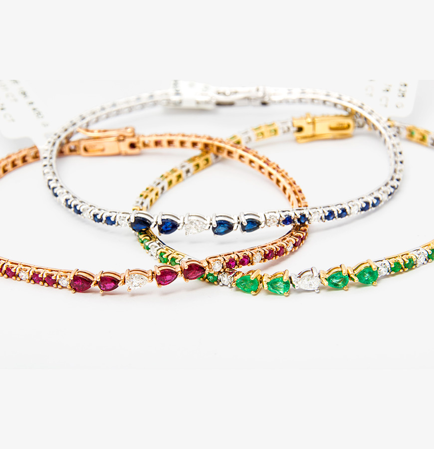 Radiant Drop Tennis bracelet