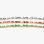 2.Radiant Drop Tennis bracelet