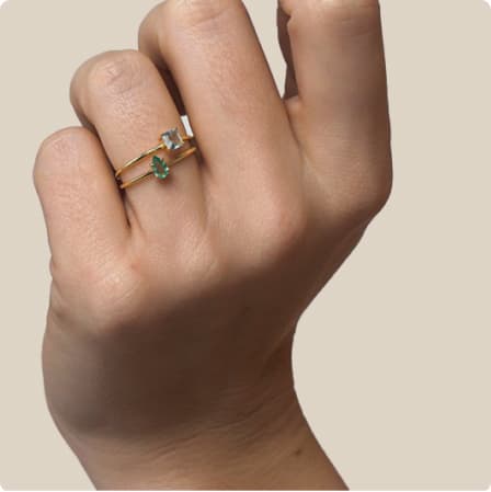 Rings from the Hazan Fine Jewelry collection
