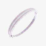 1.Baguette and Round brilliant bangle Bracelet