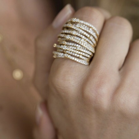 Rings from the Hazan Fine Jewelry collection